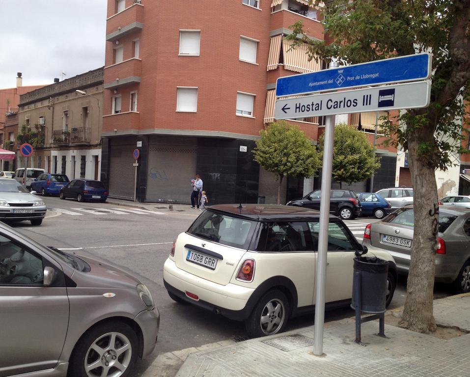 Hostal Carlos III El Prat de Llobregat Buitenkant foto