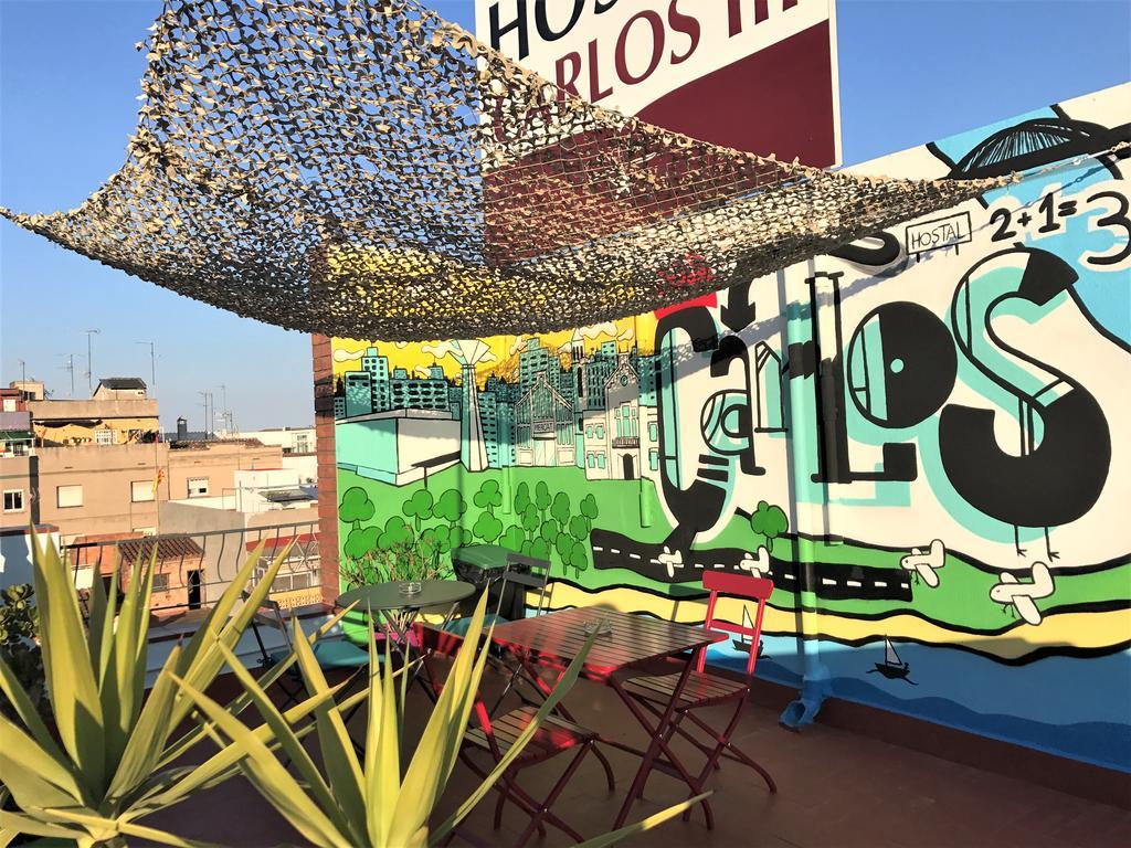 Hostal Carlos III El Prat de Llobregat Buitenkant foto